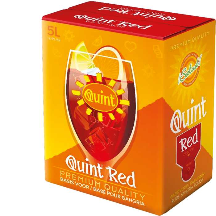 Sangria Rouge 15°  5L - Quint - 