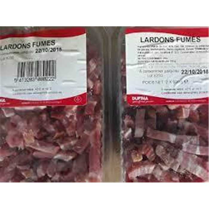 Lardons fumés 1 kg 