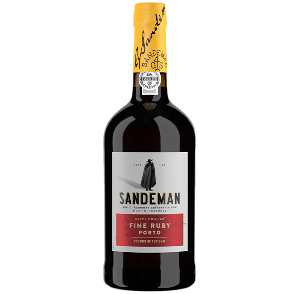 Porto 19.5° 1L  - Sandeman Fine ruby - 