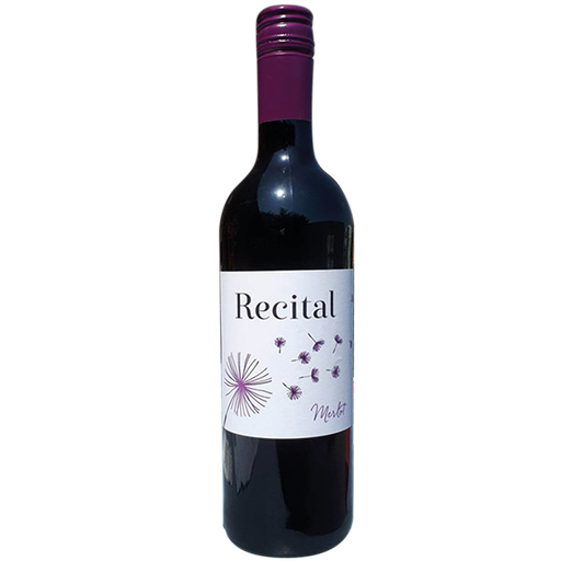 [400069] vin merlot Recital 75cl