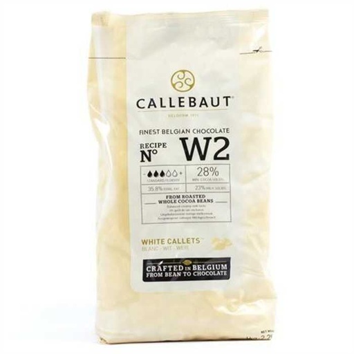 [300211] Chocolat Blanc N° W 2// 2.5kg - Callebaut - 