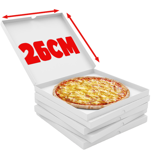 [500001] Cartons pizza 26X26 100 pièces 